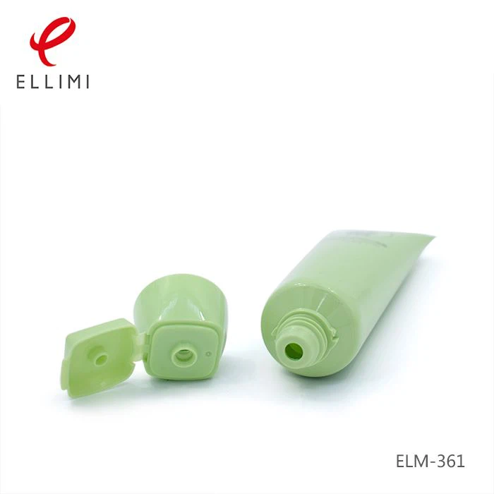 Green Facial Cleanser Cosmetic Packaging